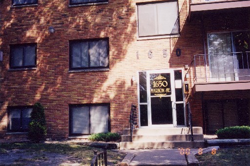 Front View of Matt's Apartment Building