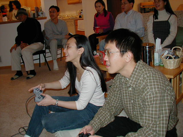 Charmaine and Yen Kang Duking it Out