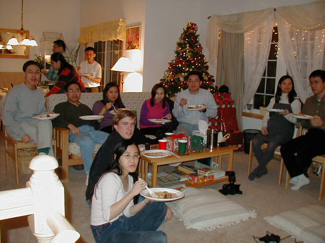 Christmas Eve Dinner at David's House