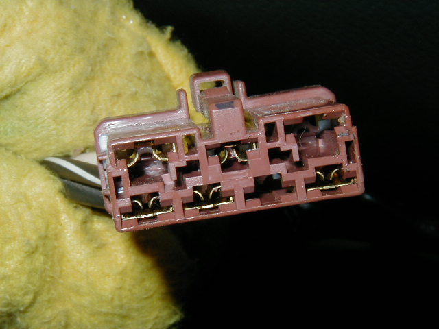 Ignition Harness Connector on Charmaine's Car
