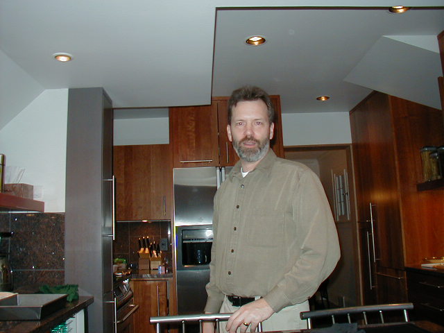 Uncle Steve in His Kitchen