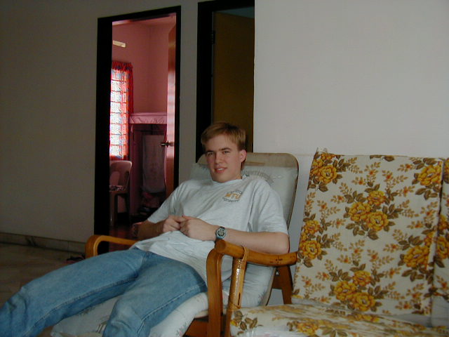 Matt at Charmaine's Dad's Apartment