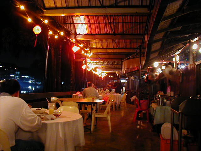 A Lakeside Seafood Restaurant