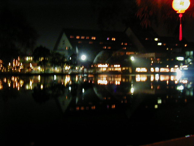 Lights across a Lake