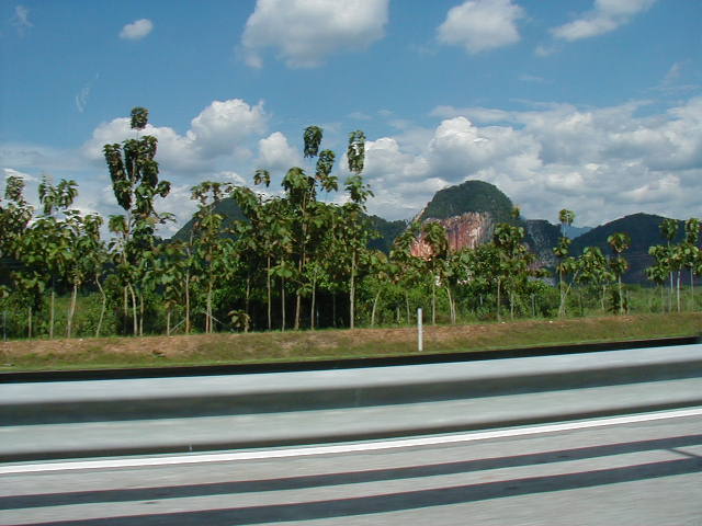 Scenery between KL and Penang