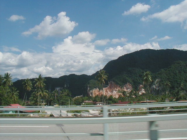 Scenery between KL and Penang