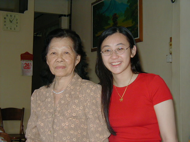 Charmaine and her Grandmother