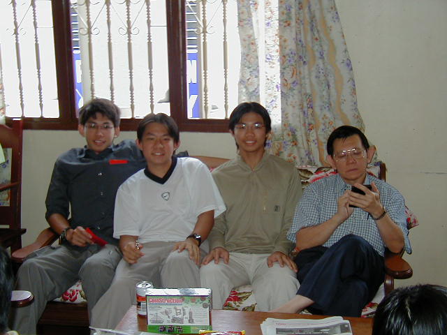 Charmaine's Dad and Three Cousins