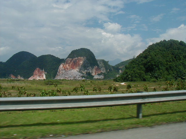 Scenery between Penang and KL