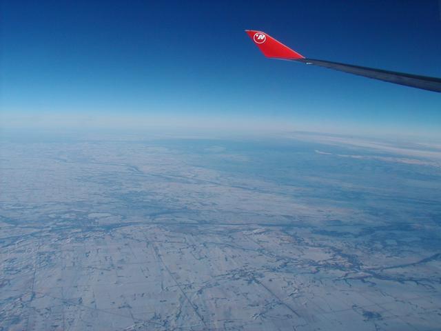 North America at 37,000 Feet