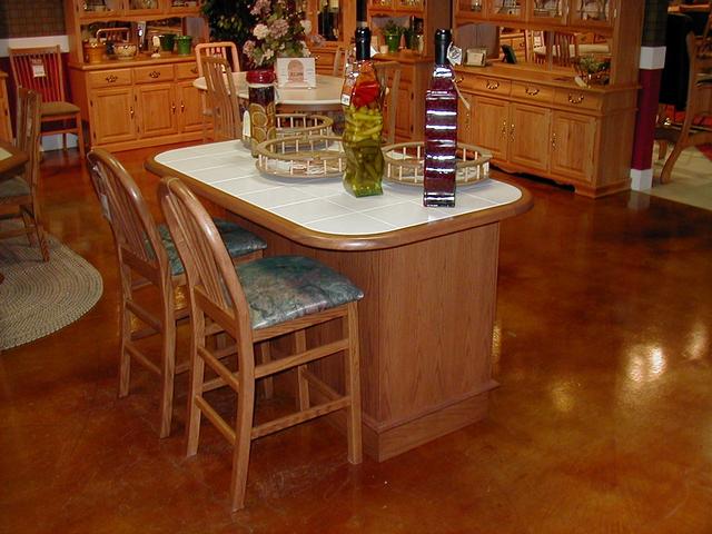 Tile-top Table/Cupboard