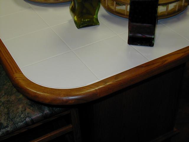 Tile-top Table/Cupboard
