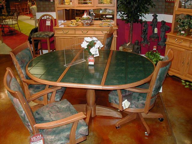 Tile-top Table/Cupboard