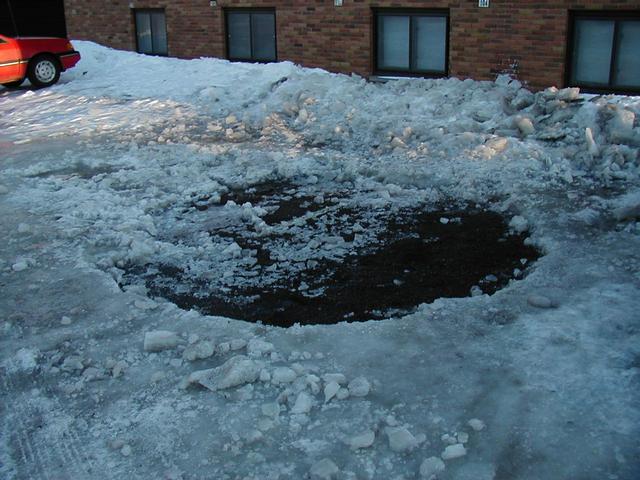 The Parking Lot in Disarray