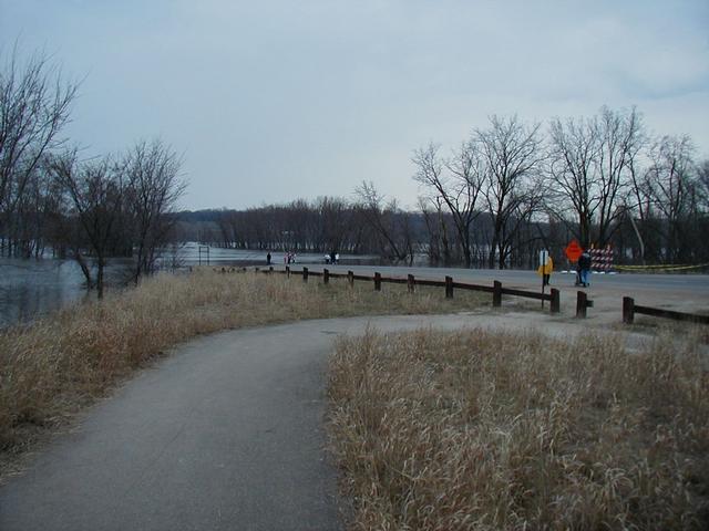 The Flooded Minnesota River