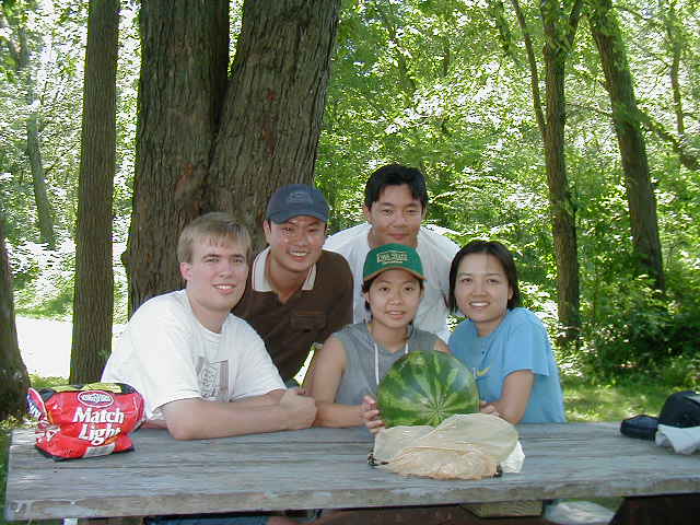 Canoeing at Taylors Falls, MN