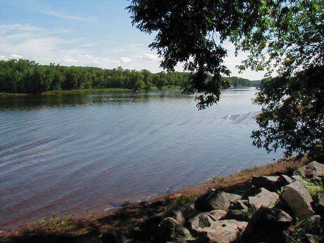 Canoeing at Taylors Falls, MN