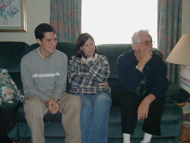 Granddad, Kris, and David