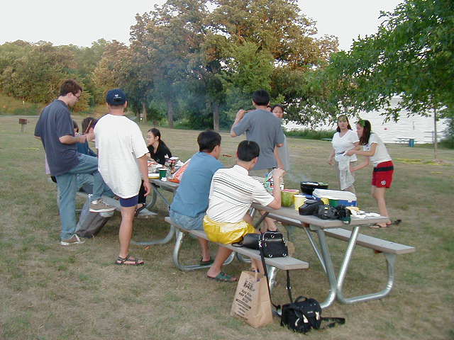 Picnic at Lake Susan