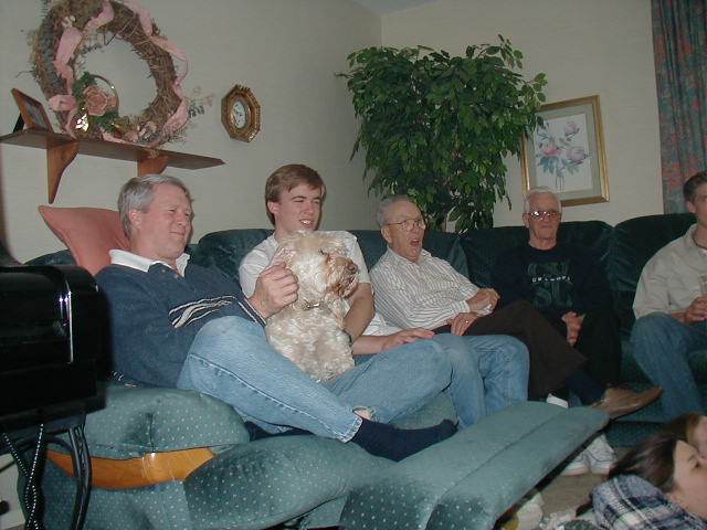 Granddad, Matt, and Uncle Tom